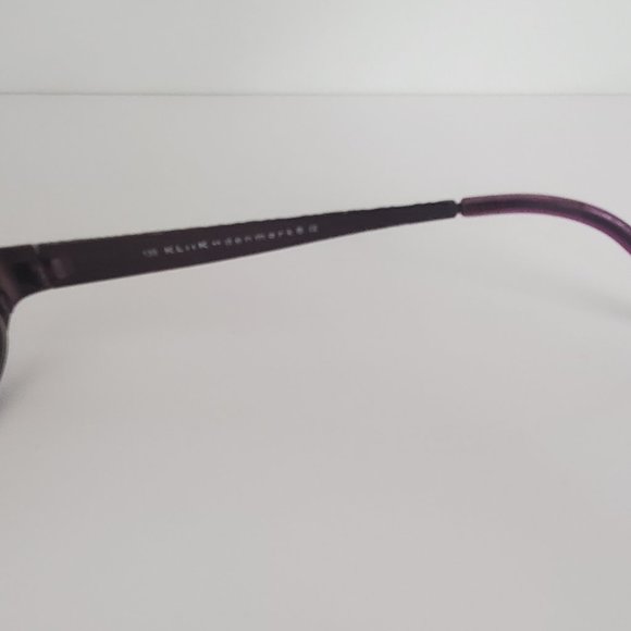 KLiiK Denmark 294 Women's Eyeglasses Grape Tangerine Retired Style Rectangular - Picture 10 of 14